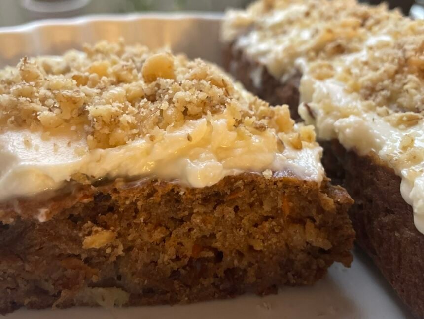 Carrot cake banana bread